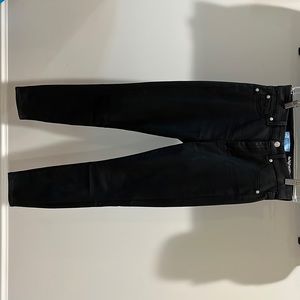 7 for all mankind B(air); the high wasted ankle skinny